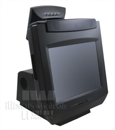 NCR RealPOS 7402-1140 Terminal, 12&#034; Touchscreen, w/ 5982 Rear Customer Display