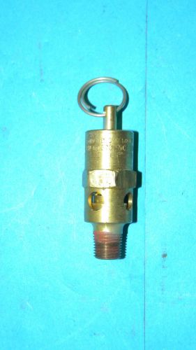 Saylor beall 3587-k safety valve 70# pound psi 1/4&#034;inch npt for sale