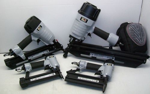 4pc iron horse air nailer kit model ih4nk1 framing finish brad staple air nailer for sale