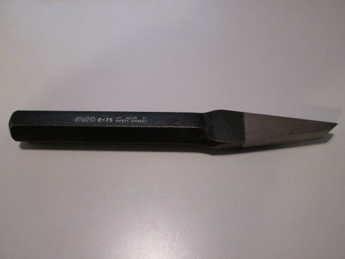 C-75 WILLIAMS 1/2&#034; ROUND NOSE CHISEL