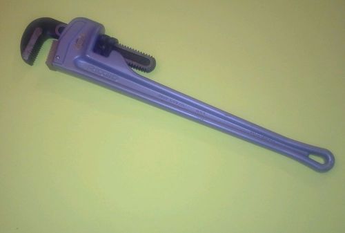 New 31105 ridgid 24&#034; straight pipe wrench , 3&#034; capacity , free shipping!!! for sale