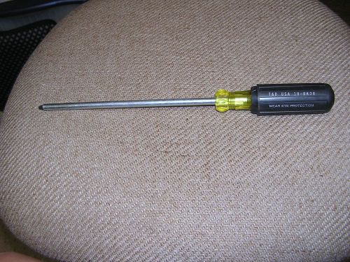 NEW T&amp;B Thomas and Betts Terminal Block Screwdriver 18-BK38 EXTRA Long FREE Ship