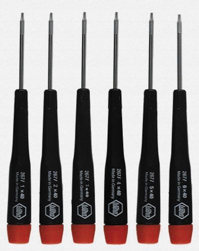 Wiha Precision P1-P6 (6 PC) Pentalobe Screwdriver Set - Made In GERMANY