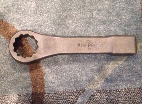 1 11/16&#034; Proto 12 Point Slugging Striking  Wrench