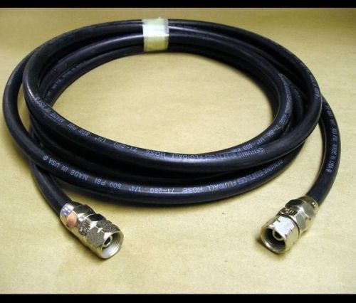 Binks 7&#039;  low pressure 500 psi   fluidall 71-282 hose assy.  3/8&#034; id for sale