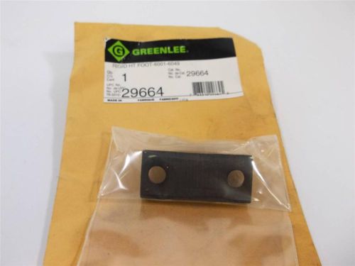 Greenlee 29664 rigid ht foot 6001-6049 new usa benders &amp; ko punches part for sale