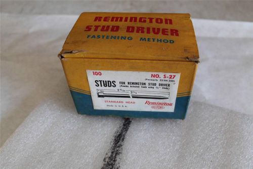 Vtg remington arms dupont fastener blank driver hammer gun powder fastening s-27 for sale