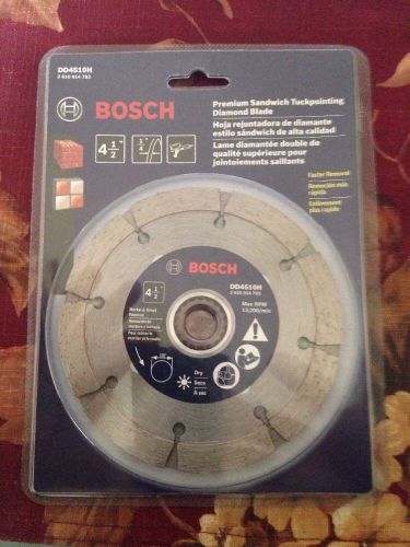 02 pcs,new dd4510h,bosch 4-1/2&#034; premium sandwich tuckpointing diamond blade for sale