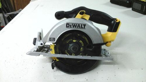 Dewalt 20 volt max cordless circular saw with blade-bare tool only for sale