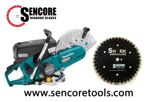 Makita ek7651h 14&#034; mm4 4 - stroke power cutter  + 1 super shark diamond blade for sale