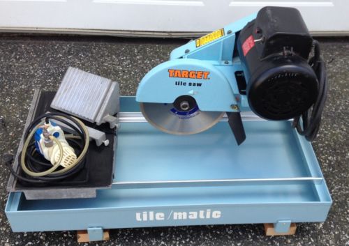 TARGET TILEMATIC TA10100 TILE / STONE CONCRETE WET SAW