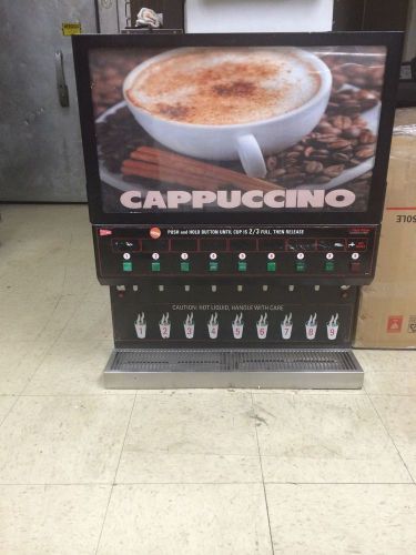 CECILWARE 8 HEAD CAPPUCCINO GB8MW10 WITH HOT WATER DISPENSER?