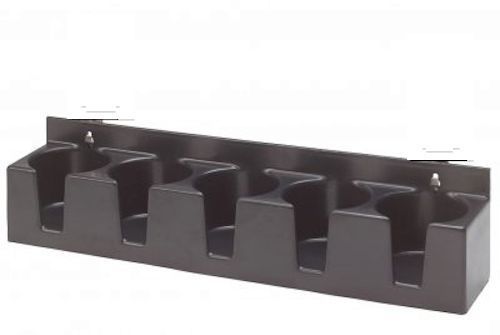 SPEED RACK RAIL 23&#034; Black Plastic Bar Restaurant Bartending Bartender Bartend