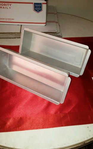 2 Parrish Magic Line Large Loaf Pan 12-1/2&#034;x4-5/8&#034; Aluminum Bread Pan