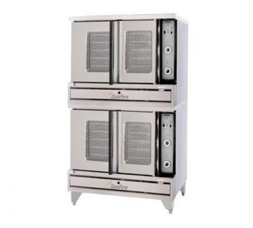 Us range sunfire (sdg-2) convection oven, double deck, natural gas for sale