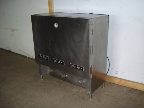 Silver king 3 flavor refrigerated milk dispenser for sale