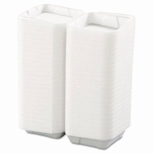 Medium Single Compartment Foam Hinged Containers, 200 Containers (BWK 0107)
