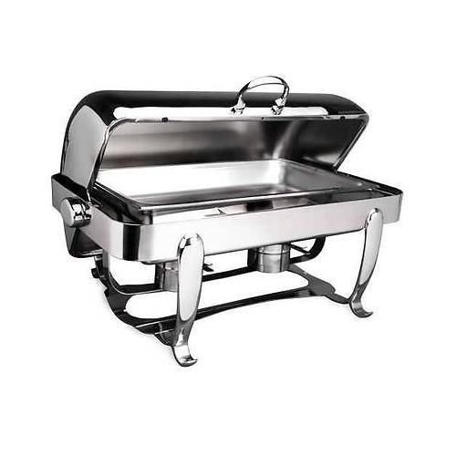 Eastern TableTop 3114 Park Ave Chafer 8 qt Rectangular Stainless Steel