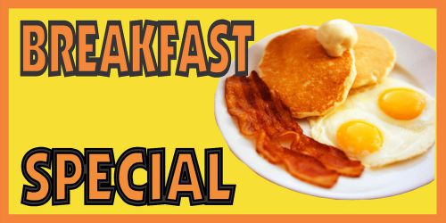 BREAKFAST SPECIAL BANNER