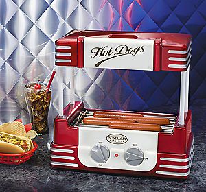 NOSTALGIA ELECTRICS RHD-800 RETRO HOT DOG ROLLER