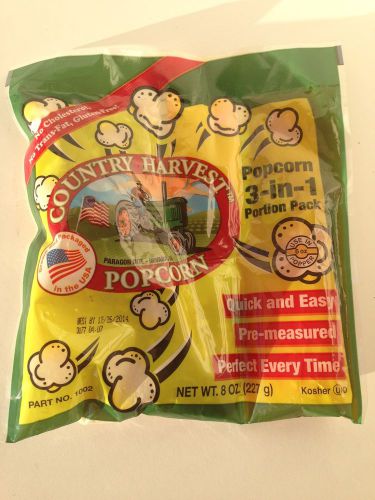 Country harvest popcorn portion-packs 3 of 8 oz  el011107 04 for sale