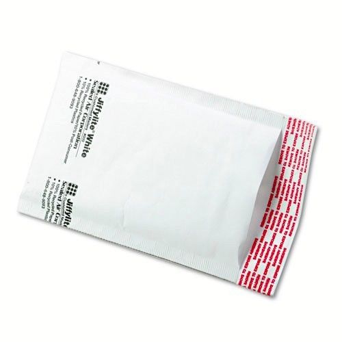 25 #000 Jiffy Jiffylite 4x8 Bubble Mailers white