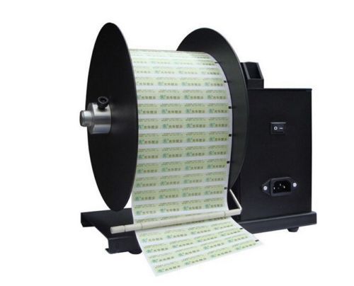 180mm 8U External Automatic Sticker Label Rewinder for Barcode Printer 10inch/s