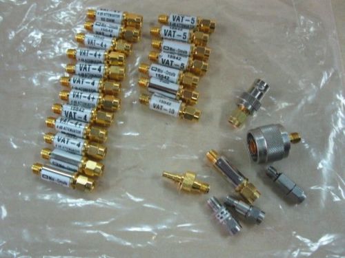 LOT OF Mini Circuits 15542 6x VAT-5 1x VAT-10 12x VAT-4 AND MORE +++