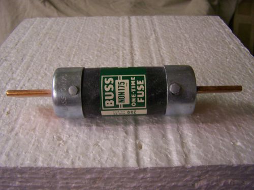 Fuse Bussman NON 175 Fuse One-Time Buss Fuse - 250 Volt Fuse