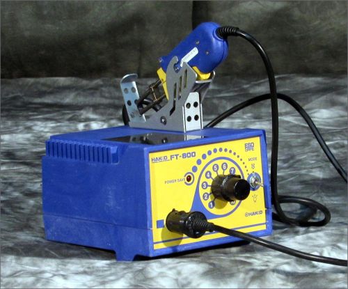 * HAKKO FT-800 THERMAL WIRE STRIPPER with Hand Piece &amp; Blades