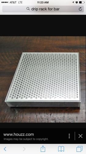 Countertop drip tray stainles steel 24&#034; x 29&#034; for sale