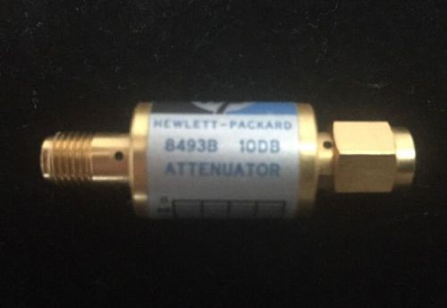 HP 8493B COAXIAL FIXED ATTENUATOR DC TO 18 GHZ 10 DB