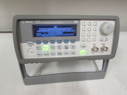 Agilent/Keysight 33210A Function / Arbitrary Waveform Generator, 10 MHz