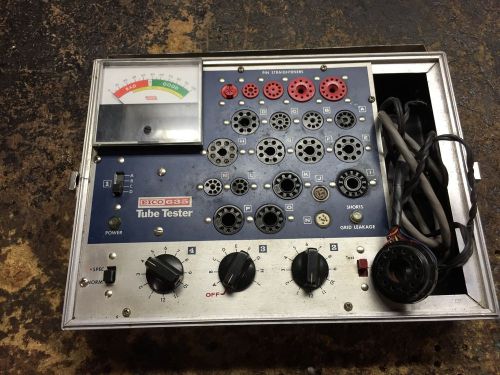 Eico 635 Vintage Vacuum Tube Tester Works!