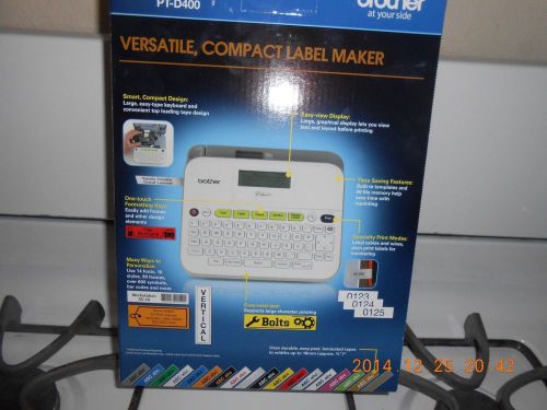 Brother PT-D400 Versatile Compact Label Maker