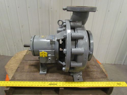 Ingersoll Rand HOC 6x4x10 Iron Centrifugal Pump Standard Pump Aldrich Div.