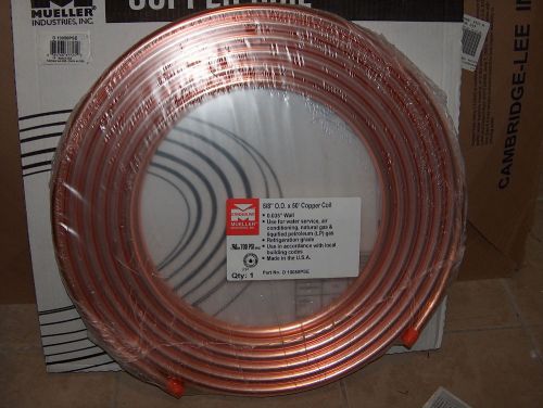 COPPER TUBING ROLL REFRIGERATION 5/8&#034; OD 50 FEET 50&#039;