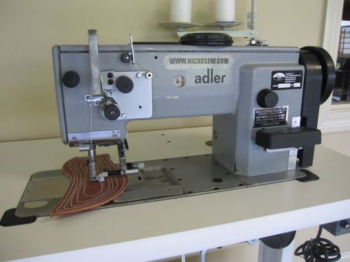 Rebuilt Adler 467-LTHR S/N Lockstitch Walking Foot