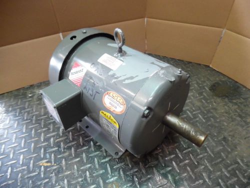 BALDOR 7 1/2HP INDUSTRIAL MOTOR, CAT#M3710T, RPM 1760, FR 213T, 208-230/460V,NEW