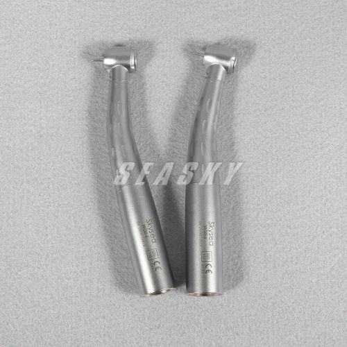 2x Kavo Style Dental High Speed Fiber Optic LED Handpiece Torque Push Button 4H