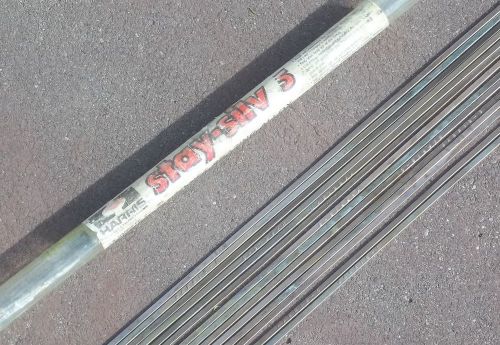 Harris stay-silv 5 5% silver brazing alloy 14 sticks for sale