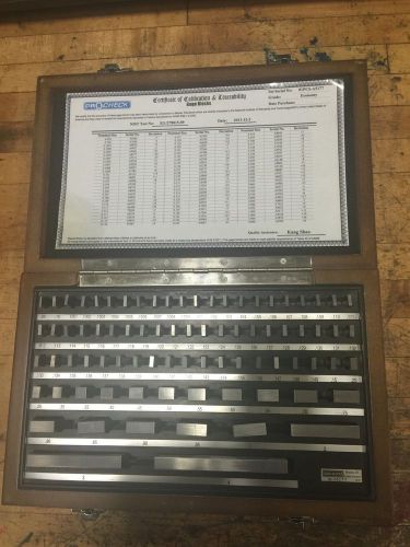 Procheck Gauge Gage Blocks 81 Pc