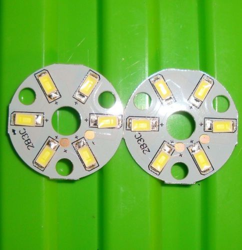 2pcs 3W white LED lamp panel