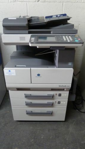 Konica Minolta Bizhub 200 copier 29735 Total Pages Printed.