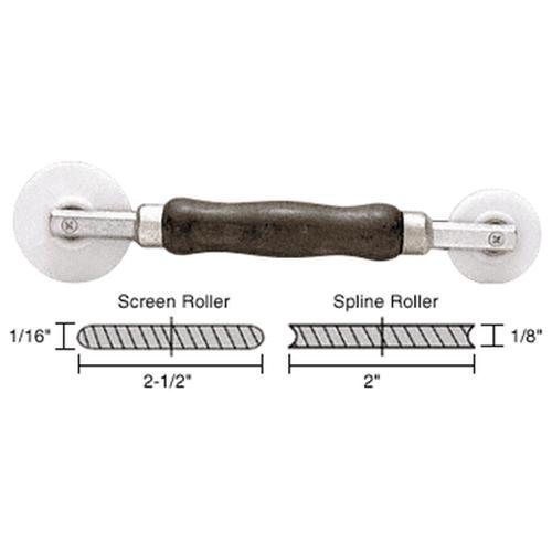 Crl heavy-duty combination nylon wheel screen and spline roller for sale