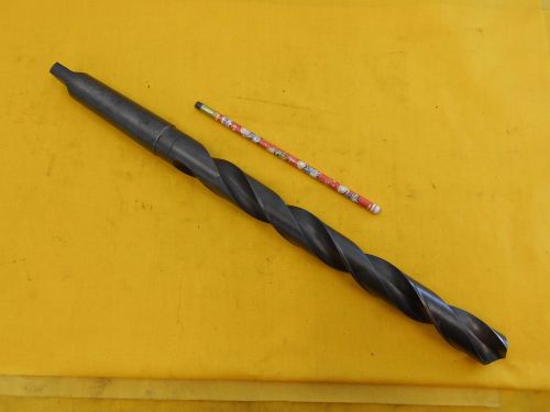 4 MORSE TAPER 1 3/16&#034; x 17 3/4&#034; DRILL BIT lathe mill mt tool CLEFORGE USA