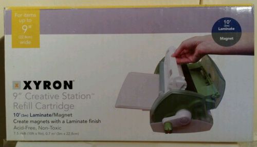 NEW! Xyron 9&#034; 900 Creative Station LM907-10 Laminate/Magnet Refill Cartridge