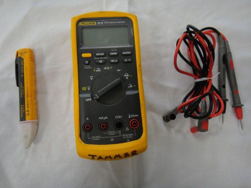 Fluke 87 V True RMS Multimeter  &amp; Fluke VoltAlert 1AC-AII