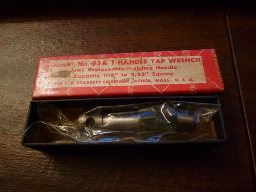 Vintage Starrett Tap Handle, No. 93-A