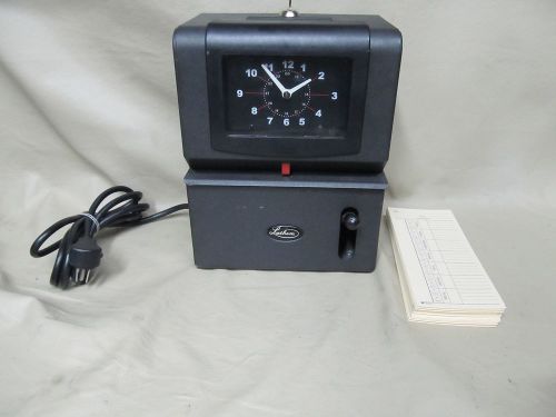 Lathem 2121 heavy duty manual time clock recorder free ship for sale